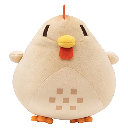 TPNI Stardew Valley Plüschtier, Huhn, 20 cm, Huhn Stardew Valley, Plüschspielzeug, Stardew Valley, Tierpuppe, Huhn, Geschenk für Kinder (weiß) von TPNI