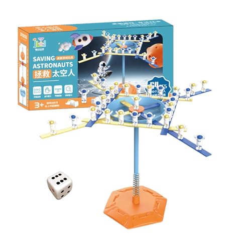 TQEBWUS Balance Tree-Spiel, Astronauten-Brettspiel - Multiplayer-Brettspiel - Brettspiele für Kinder, Astronauten-Balance-Baum für verbessertes Lernen, Strategieentwicklung für und Mädchen von TQEBWUS