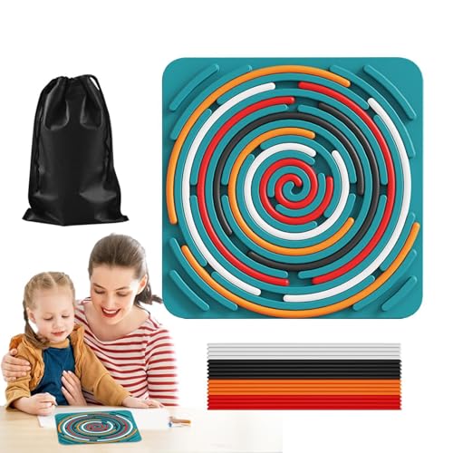 TQEBWUS Beruhigen Sie sich, Fidget Toy, Sensory Activity Board - Zappelbrettspielzeug,Sensorisches Zappelspielzeug aus Silikon, leises Kinderbrett, lautloses sensorisches Zappelspielzeug für Kinder von TQEBWUS