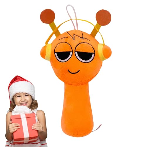 TQEBWUS Sprunki-Plüschtiere, 20 cm Spiel-Plüschtier, Sprunky Wenda Und Graue Plüschtiere, Sprunk Game-Stoffpuppen, Weiche Und Lustige Stofftierpuppen Für Fans Zum Geburtstag Und Weihnachten von TQEBWUS