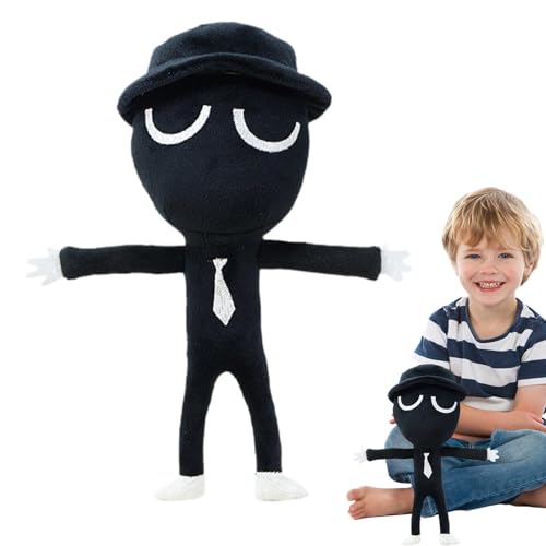 TQEBWUS Sprunki Plush Toy - Sprunki Kuscheltier, 25cm Sprunki Plüschtier Spielzeug Für Kinder - Sprunki Plüsch Puppen, Horrorspiel Sprunki Plüschtier Figur, Niedliches Sprunki Weihnachten Geburtstag von TQEBWUS