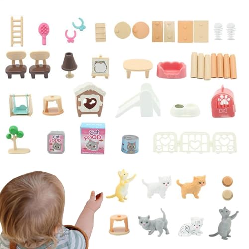 TQEBWUS Tierarzt-Spielset für Kinder,Tierarzt-Spielset für Kinder - Haustier-Rollenspielzeug-Spielsets | Little Pet Shop Spielset für Geburtstage, Feiertage und besondere Anlässe von TQEBWUS