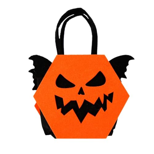 TQUXNGA Halloween-Süßigkeitentüte, Kekstüten, lustige und funktionale Partygeschenktüten für Leckereien, Aufbewahrungshalter von TQUXNGA