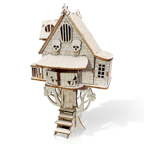 TRACYE Baumhaus 3D Holzpuzzles,Jahrgang Holzbausatz,Selbstmontage Brainteaser Desktop Spielzeug,für Bestes Geburtstagsgeschenk TRACYE Baumhaus 3D Holzpuzzles,Jahrgang Holzbausatz,Selbstmontage Brainteaser Desktop Spielzeug,für Bestes Geburtstagsgeschenk von TRACYE