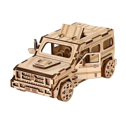 TRACYE Geländefahrzeuge 3D Holzpuzzle,Holzspielzeug DIY Modellbausatz,Brainteaser Bastelset für Dekoration Ästhetische Geschenke für Teenager TRACYE Geländefahrzeuge 3D Holzpuzzle,Holzspielzeug DIY Modellbausatz,Brainteaser Bastelset für Dekoration Ästhetische Geschenke für Teenager von TRACYE