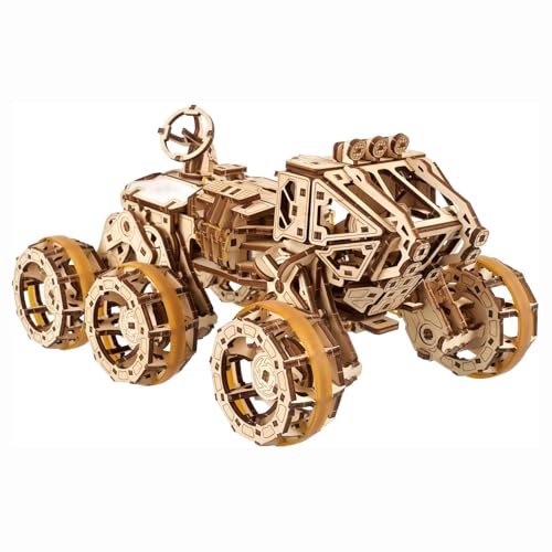 TRACYE Mars Rover Holz 3D Puzzles,Vintage Holzbausatz, Selbstmontage Brainteaser Desktop Spielzeug,für Bestes Geburtstagsgeschenk TRACYE Mars Rover Holz 3D Puzzles,Vintage Holzbausatz, Selbstmontage Brainteaser Desktop Spielzeug,für Bestes Geburtstagsgeschenk von TRACYE
