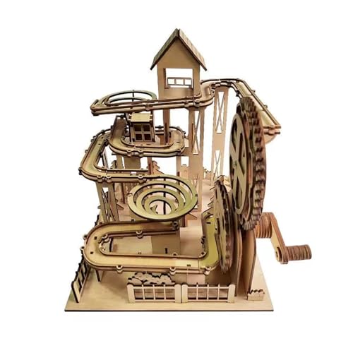 Murmelbahn 3D Holz Puzzle,Hand Gekröpft Kugelbahn Bausatz,Mechanisches Achterbahn Bauen Spielzeug,Geschenke für Männer und Frauen Murmelbahn 3D Holz Puzzle,Hand Gekröpft Kugelbahn Bausatz,Mechanisches Achterbahn Bauen Spielzeug,Geschenke für Männer und Frauen von TRACYE