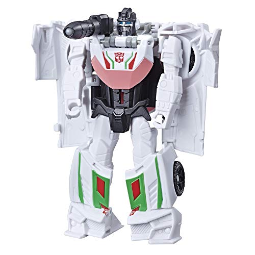 Transformers Toys Cyberverse Action Attackers 1-Step Changer Wheeljack Action Figure - Repeatable Gravity Cannon Action Attack - for Kids Age 6 and Up, 10.8 cm von Transformers