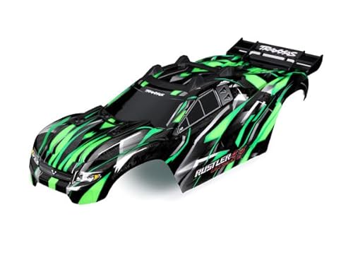 Green RUSTLER 4X4 Ultimate Clipless Body Green RUSTLER 4X4 Ultimate Clipless Body von TRAXXAS