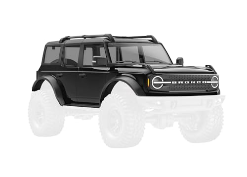 Karosserie, 1/18 Ford Bronco, komplett, Schwarz: 9711-Schwarz von TRAXXAS