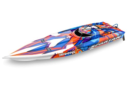 RC Speed Boat TRAXXAS Spartan orange ohne Akku/Lader BL-Renn-Boot Brushless von TRAXXAS