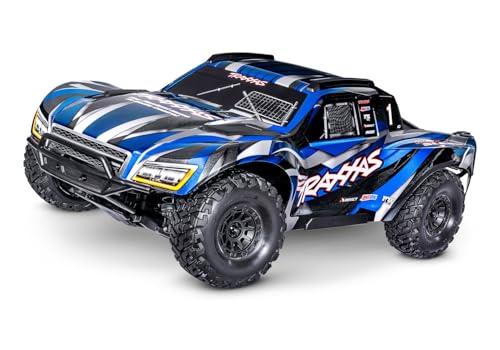 TRAXXAS Maxx Slash 4WD 1:7 Short Course Truck Blau RTR mit VXL-6S Brushless ohne Akku/Lader von TRAXXAS