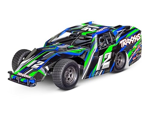 TRAXXAS Slash Modified 2WD Brushless BL-2S RTR 1:10 Dirt Oval Racer grün Akku/Lader von TRAXXAS