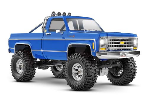 TRAXXAS TRX-4M 1/18 Chevrole K-10 4x4 Blau High Trail Crawler inkl. Akku/Lader 4WD RTR von TRAXXAS