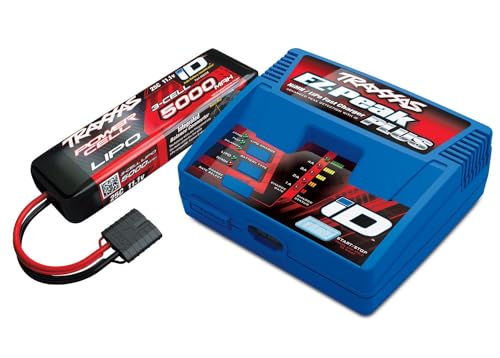 Traxxas 2970-3S 3S 11,1 V LiPo-Akku mit Ladegerät, 25 C, 5000 mAh von TRAXXAS