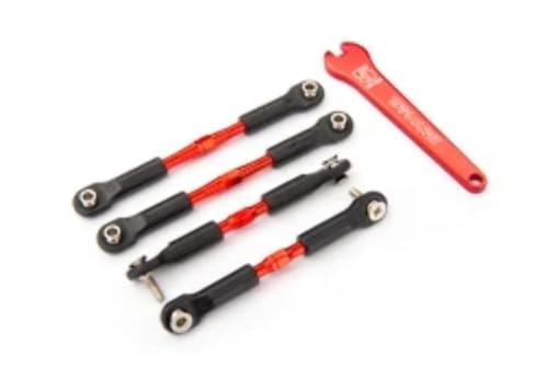 Traxxas 3741X Modellautoteile Turnlock, rot, 58 mm von TRAXXAS