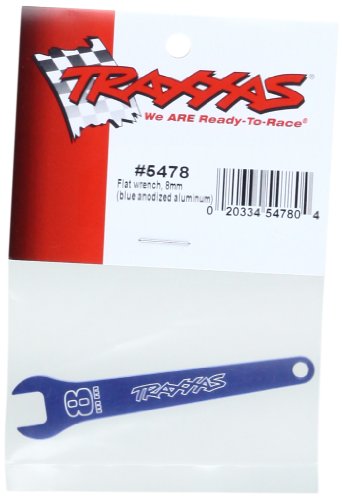 Traxxas 5478 flach 8 mm Schlüssel, blau von TRAXXAS