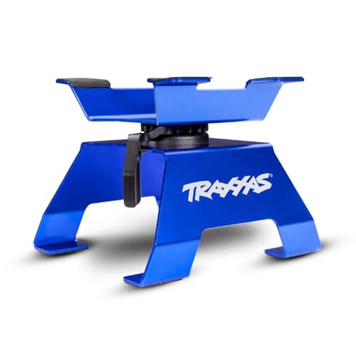 Traxxas 8796 Blaues Aluminium 1/10-1/8 Maßstab RC Auto Ständer von TRAXXAS