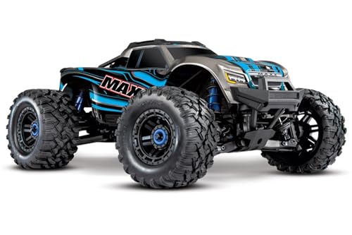 Traxxas 89076-4 MAXX RC Auto, Blau von TRAXXAS