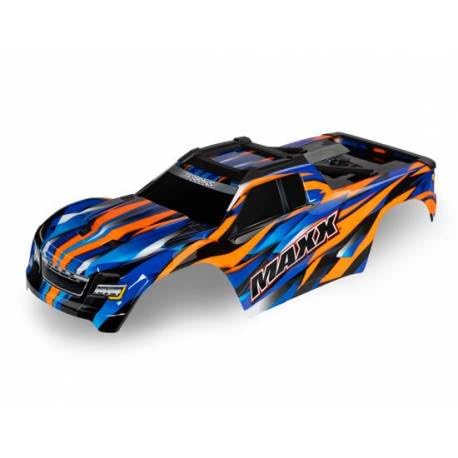 Traxxas 8918T - Maxx Karosserie für erweitertes Chassis, orange von TRAXXAS