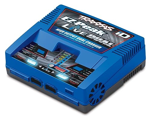 Traxxas EZ-Peak Live Dual Modellbau-Ladegerät 26 A LiPo, NiMH Minus-Delta-U Abschaltung, Akkuerkennung, Temperaturüberw von TRAXXAS