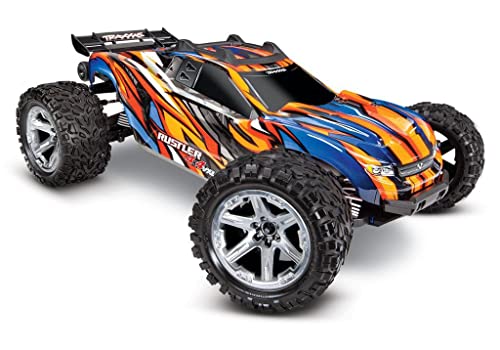 Traxxas RUSTLER – 4 x 4-1/10 VXL BRUSHLESS – TSM – ohne AQ/CH 67076-4 (Orange) von TRAXXAS