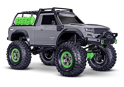 Traxxas TRX-4 Sport High Trail 4X4 1/10 grau ohne Akku NI Ladegerät 82044-4-GRAY von TRAXXAS