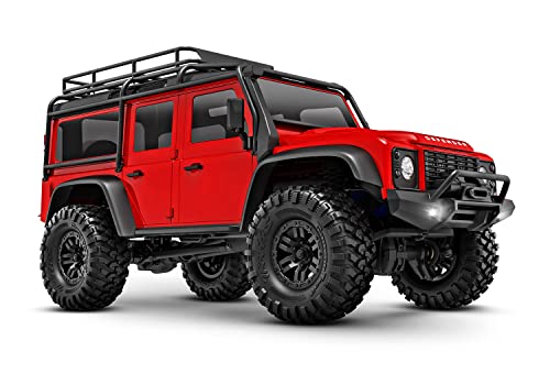 TRAXXAS TRX-4m LR Defender 4x4 Brushed 1:18 RC Modellauto Elektro Crawler Allradantrieb (4WD) RTR 2,4 GHz von TRAXXAS