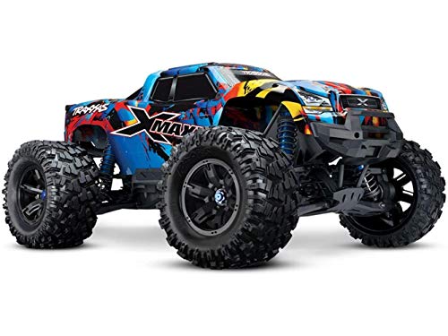 Traxxas X-Maxx 4x4 VXL RocknRoll Blau Brushless RC Modellauto Elektro Monstertruck Allradantrieb (4W von TRAXXAS