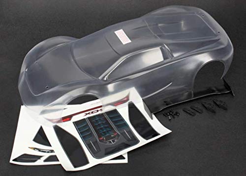 Traxxas XO-1 6411" mit Aufklebern Karosserie-Modellautoteile, transparent von TRAXXAS