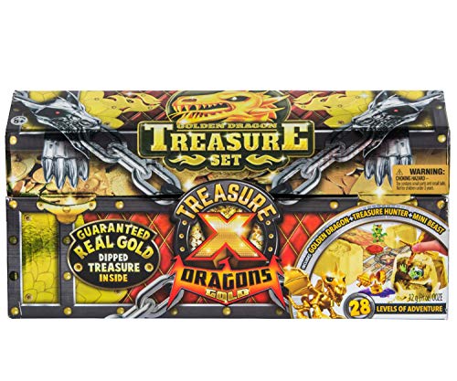 TREASURE X 41511 Gold-Goldener Drache Set von TREASURE X