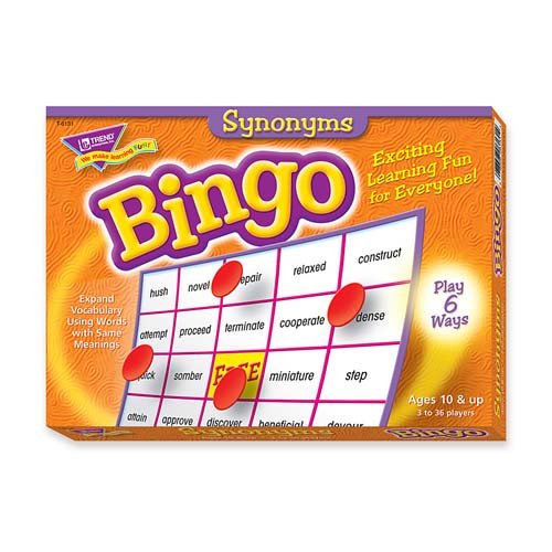 Trend Synonyms Bingo-Spiel von TREND ENTERPRISES INC.