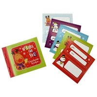 Trendhaus 938206 Wishes for you - Geschenksticker zum Beschriften 20er-Set von TRENDHAUS