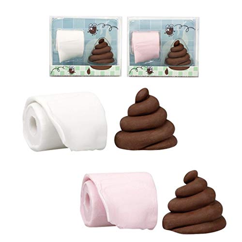 Trendhaus Radiergummi Kollektion Idee Gastgeschenk nach Party Toilet von TRENDHAUS