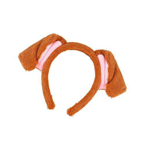 Adorkable Stirnband Cartoon Welpe Hair Hoop Auffällige Kopfbedeckung Für Halloween Cosplay Rollenspiel von TRHEEE