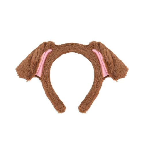 TRHEEE Adorkable Stirnband Cartoon Welpe Hair Hoop Auffällige Kopfbedeckung Für Halloween Cosplay Rollenspiel von TRHEEE