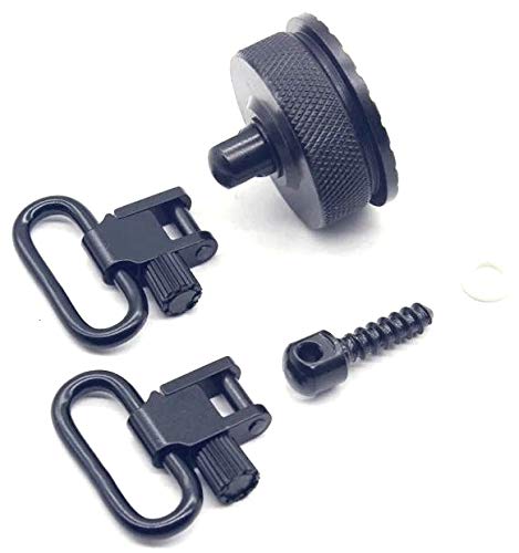 1.0'' Rifle Sling Swivels Remington 1100 Sling Mounting Kit - 12 Gauge Gun Magazine Cap Swivels S-8022 von TRIROCK