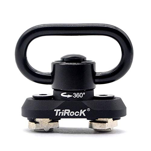 TRIROCK M-lok Mount Adapter and Sling Swivel 1.25 Inch Quick Detachable kit with 360 degree Rotation von TRIROCK