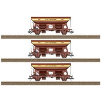 TRIX H0 24142 H0 3er-Set Selbstentladewagen Wiebe, MHI von TRIX H0