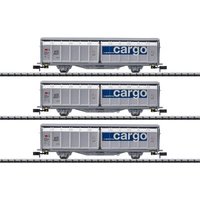 TRIX 15282 N Schiebewandwagen-Set Bauart Hbbillns, SBB Cargo, Ep. VI von TRIX