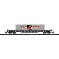 TRIX 18087 N Hobby-Containerwagen Rs 683 mit Container "SEALAND", DB, Ep. IV von TRIX