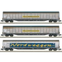 TRIX 18297 N Schiebewandwagen-Set "Transwaggon", DB AG, Ep. V von TRIX