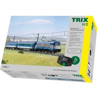 TRIX 21505 H0 Startpackung "Personenzug der ČD" aus Elektrolokomotive BR 380 (Škoda Typ 109 E) Personenwagen Bauart Bmz 235 und Bauart Apmz 143, CD, Ep. VI von TRIX