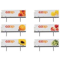 TRIX 66583 N Zubehör-Set aus 6 coop®-Kühlcontainern von TRIX