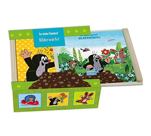 Trötsch Der kleine Maulwurf Bilderwürfel Holz: Würfelpuzzle mit 6 Motiven Trötsch Der kleine Maulwurf Bilderwürfel Holz: Würfelpuzzle mit 6 Motiven von TROTSCH