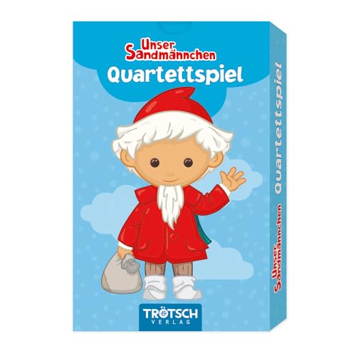 Trötsch Unser Sandmännchen Quartettspiel Quartett Spiel: Kartenspiel Gedächtnisspiel Lernspiel von TROTSCH