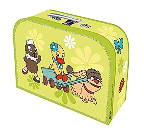 Trötsch Kinderkoffer Unser Sandmännchen medium: Pappkoffer. Motiv: Schnatterinchen, Pittiplatsch, Moppi von Trtsch Verlag GmbH