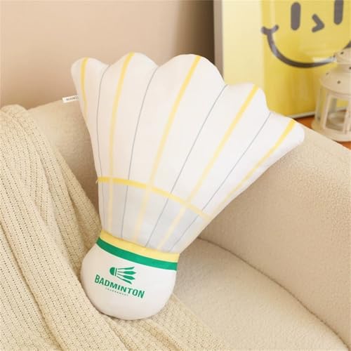 TROYSINC Badminton Kuscheltier, Badminton Plüschtier Plushies Weiches Badminton Stofftier Kissen Geschenk für Kinder TROYSINC Badminton Kuscheltier, Badminton Plüschtier Plushies Weiches Badminton Stofftier Kissen Geschenk für Kinder von TROYSINC
