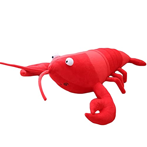 TROYSINC Kreative Plüsch Puppe Hummer, Kuscheltier, Stofftier Plüschtier, kuscheltiere Hummer Geschenke Für Kinder, Jungen, Mädchen (80cm) von TROYSINC