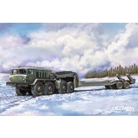 TRUMPETER 7194 1:72 MAZ-537G intermediate type with MAZ/ChMZAP 5247G semi-trailer von TRUMPETER